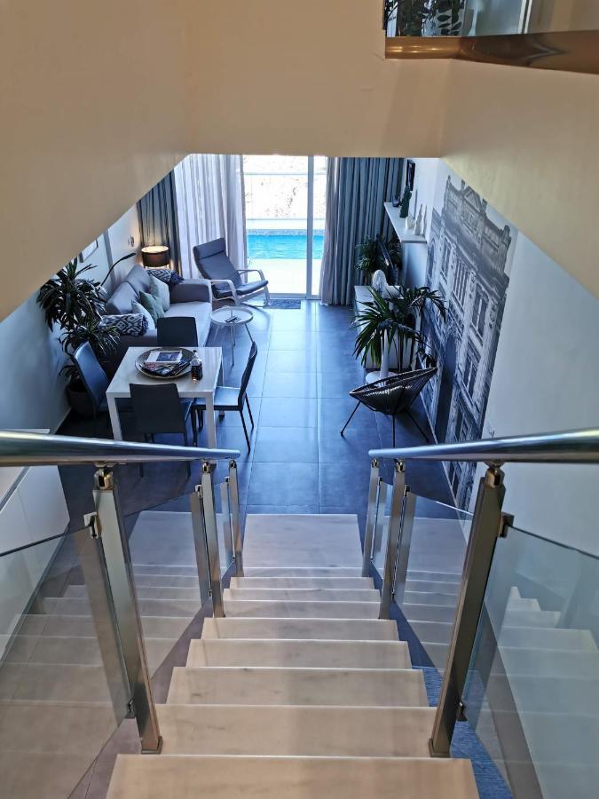 Duplex Maisonette With Heated P-Pool And Jacuzzi Saint Julian's 외부 사진
